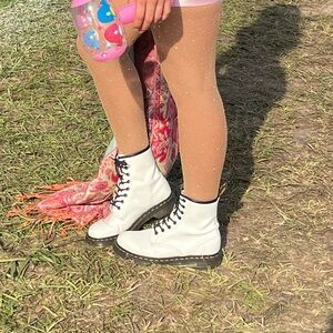 Used White Doc Martens